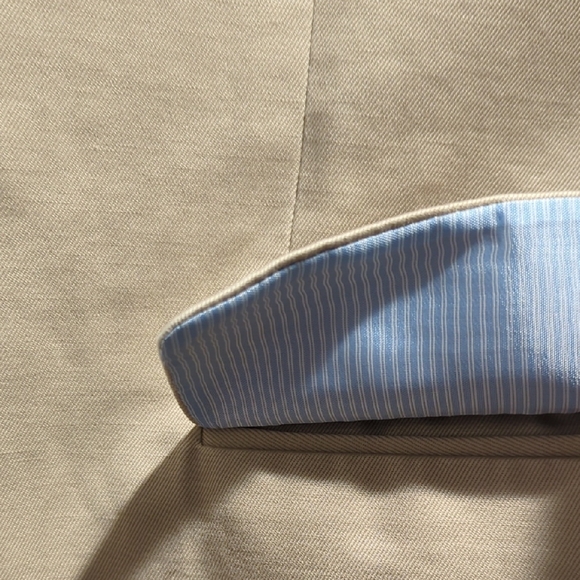 Banana Republic Tailored Slim Fit Tan Suit 32/30 Pants 40R Jacket - Picture 4 of 13